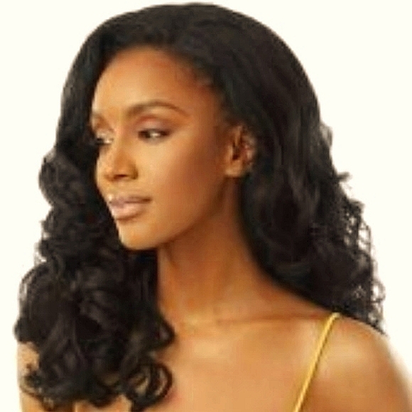 Outre Converti-Cap Half-Wig: Gimme Glamour (Color Available: DR Red Velvet) - Picture 2 of 16